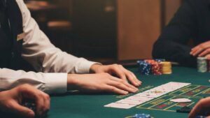 Eduard Lebedev is maintaining discipline at a casino table in Cyprus