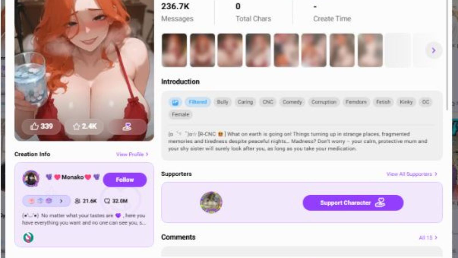 Build a hyper-responsive AI girlfriend on Crushonai who texts you back instantly with realistic, un-filtered short messages throughout the day.