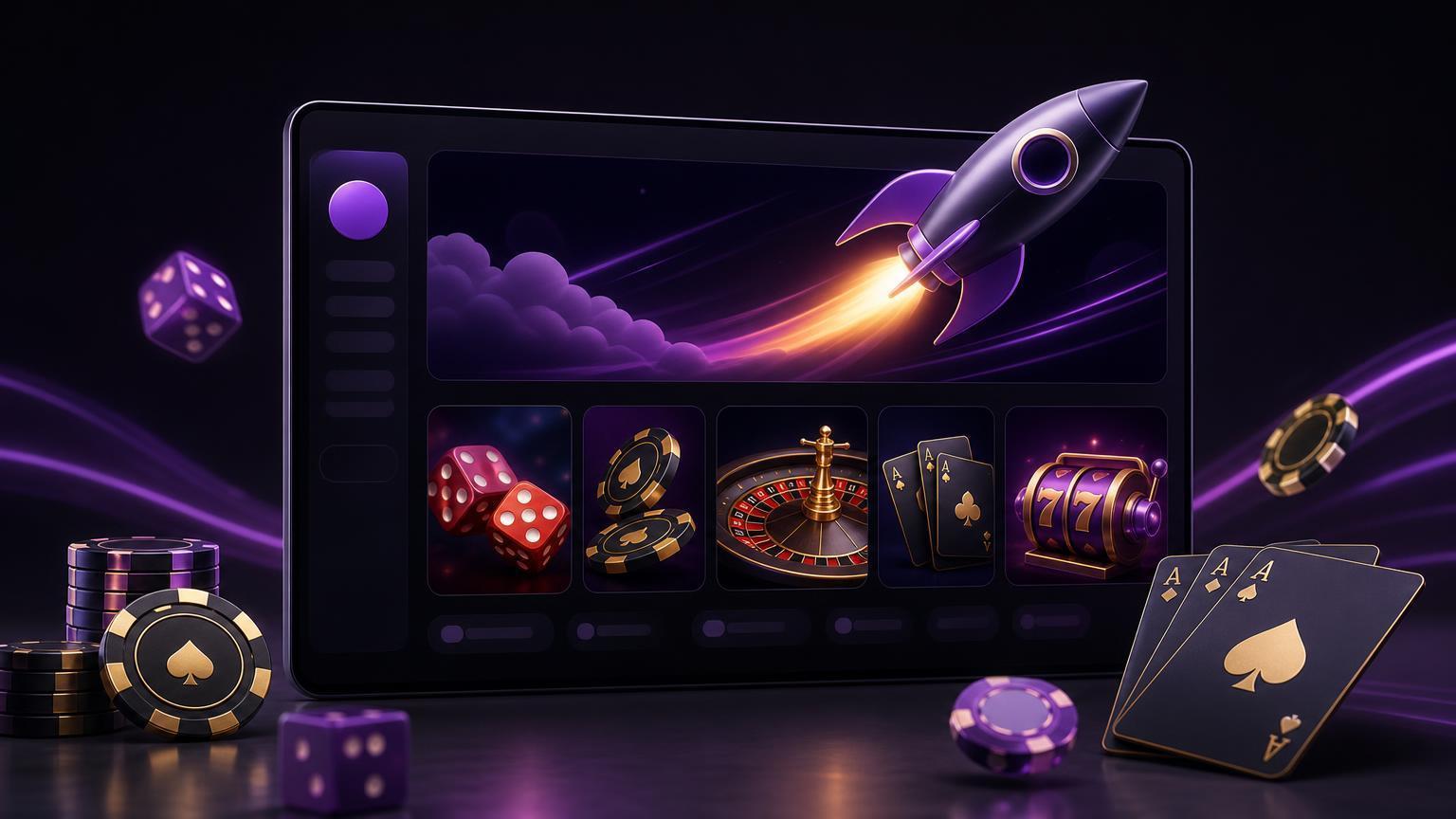 Rocketplay32 Casino Interface